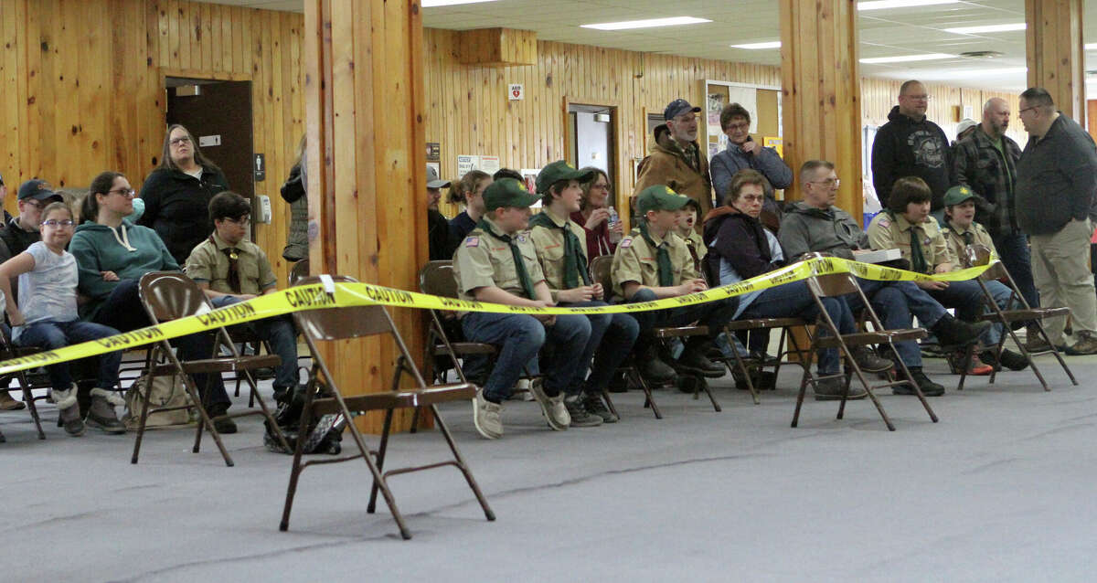 On Sunday at the Reed City Cub Scouts Pack 174 building, the Pinewood Derby race made its return.