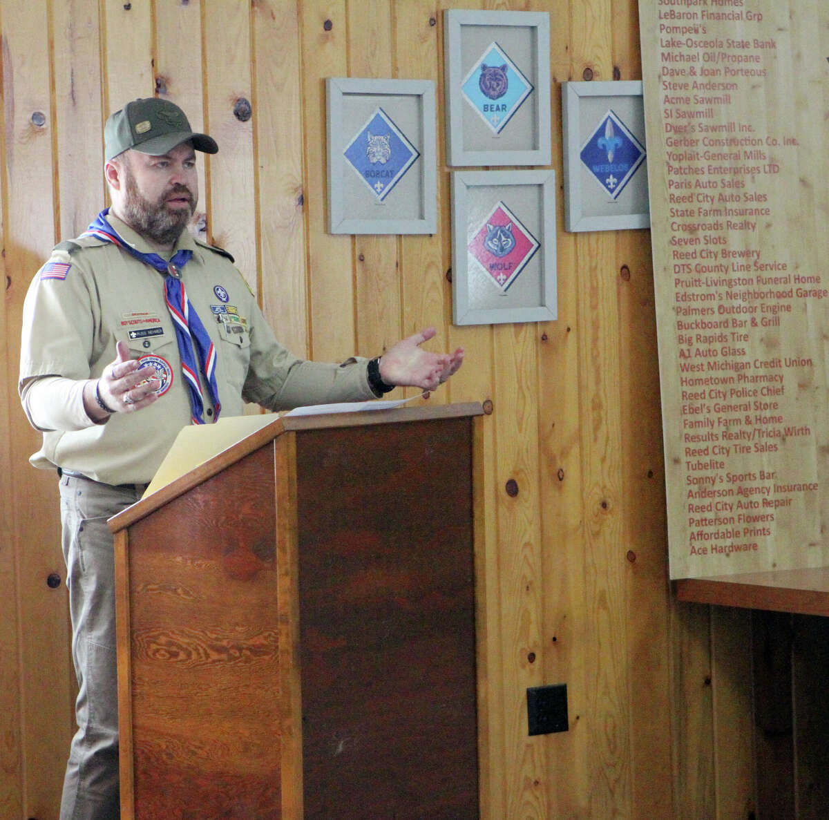 On Sunday at the Reed City Cub Scouts Pack 174 building, the Pinewood Derby race made its return.