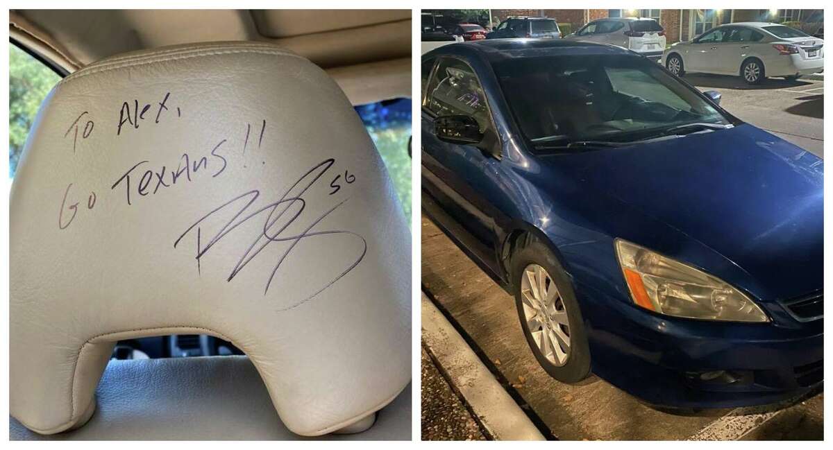 If you're a Texans fans named "Alex" looking for a new ride, the choice is clear.