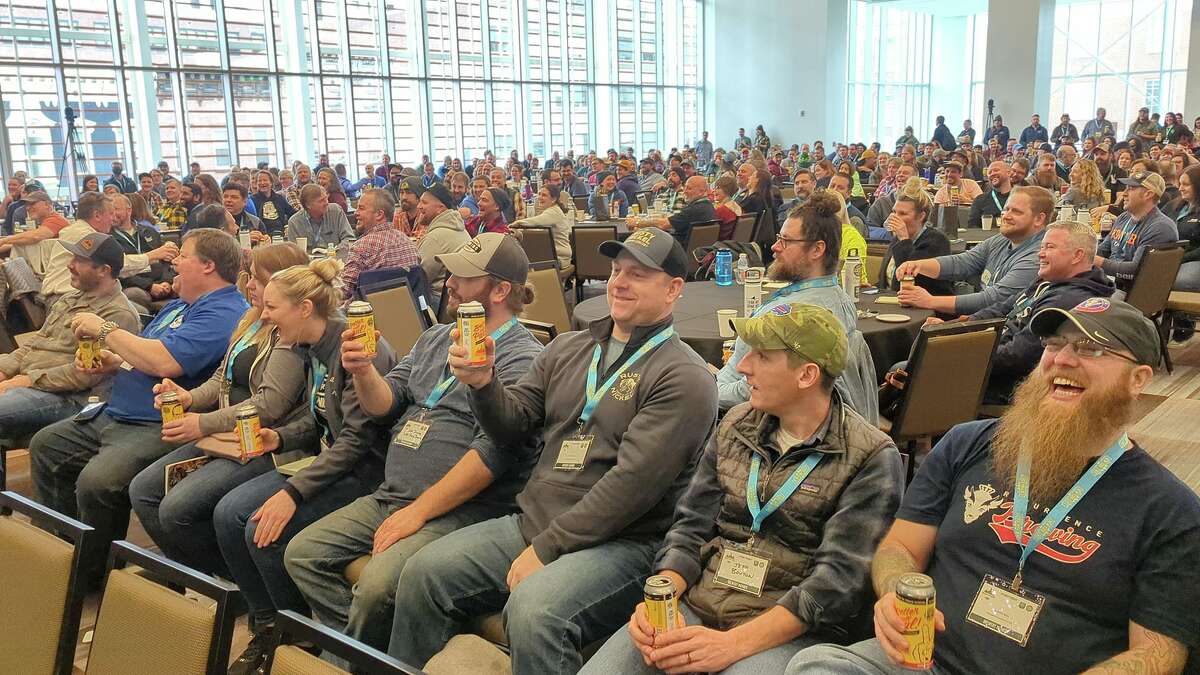 Attendees at the New York State Brewers Conference, held March 9 to 12 at Albany Capital Center in Albany.