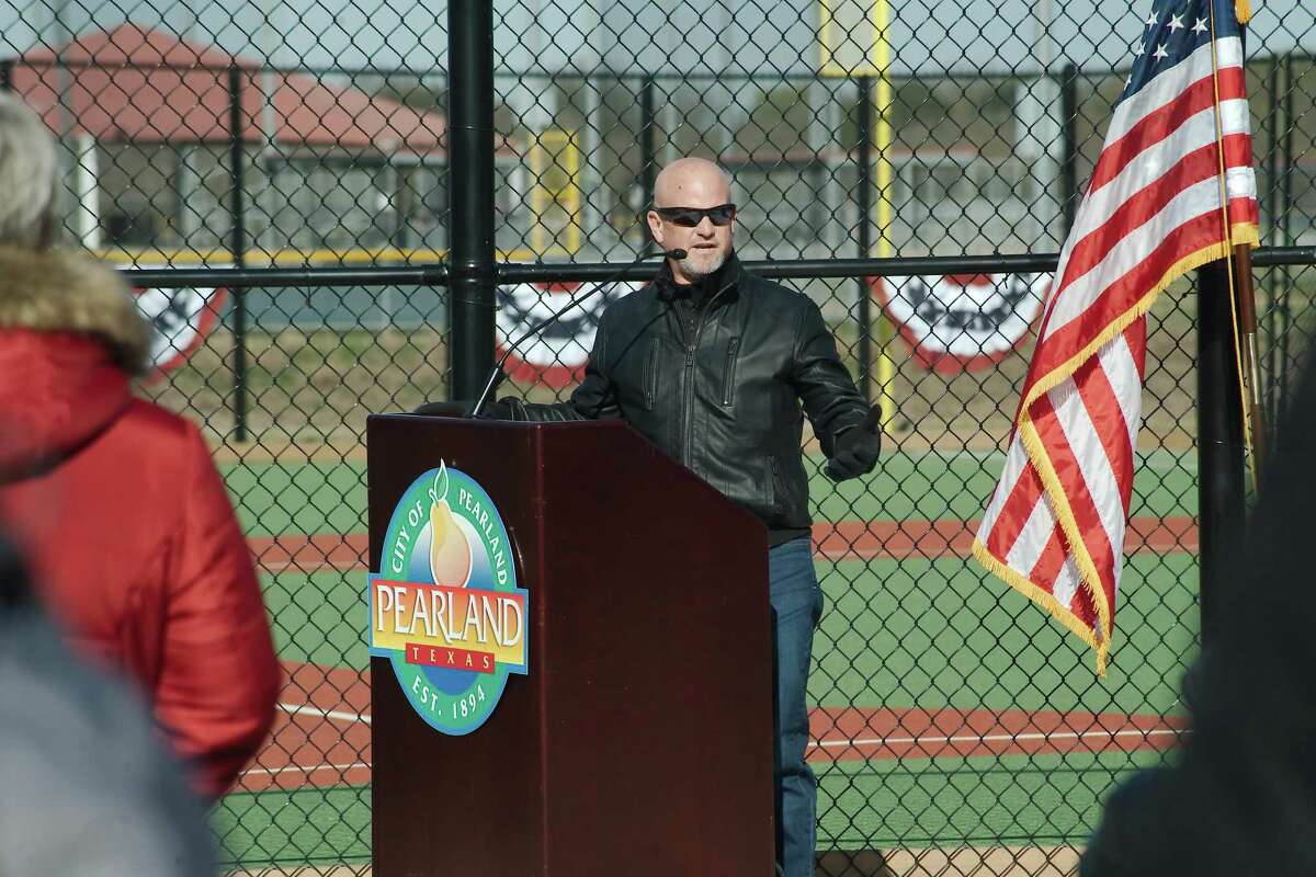 See action from the first game at Pearland’s Miracle Field