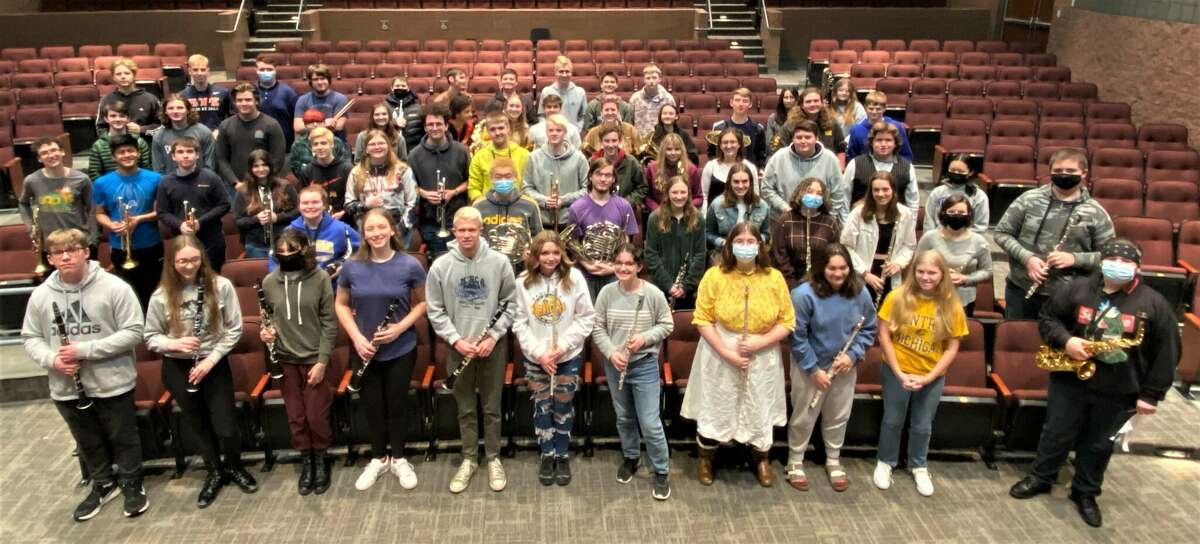 The Manistee High School band earned a Division 1 rating during the Michigan School Band and Orchestra Association Festival at Shelby High School on March 3.