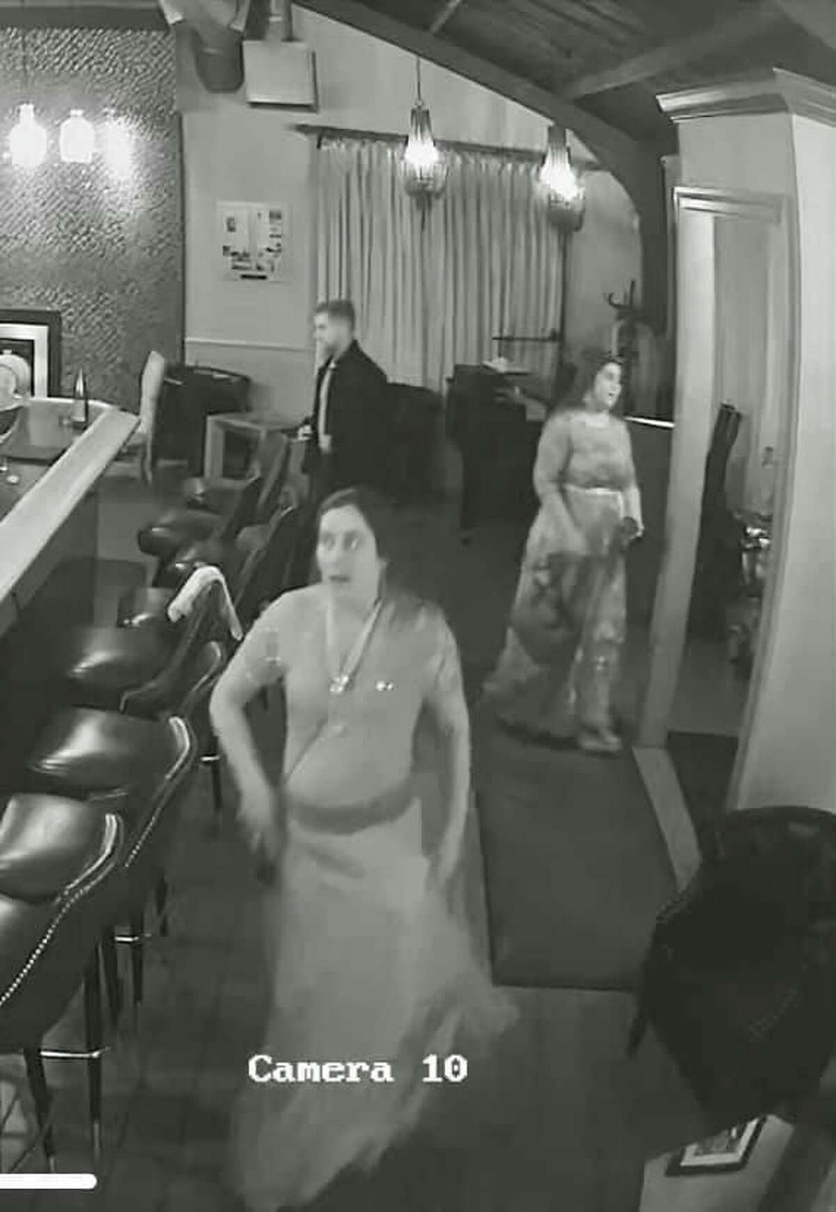 Santa Clara County sheriff’s office released images of a woman they say made off with a $4,000 bottle of cognac from a San Jose restaurant.