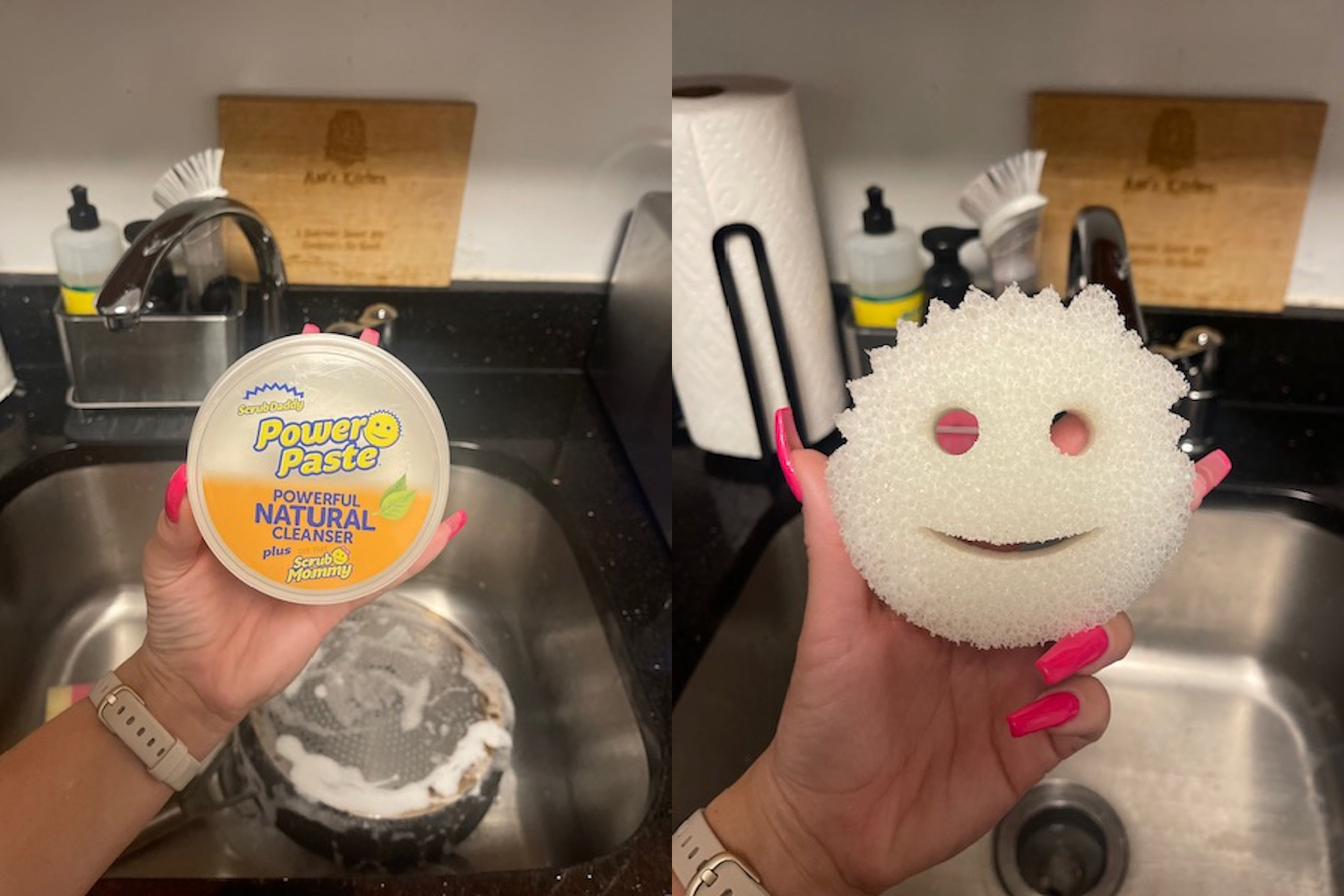 This $10 Scrub Daddy PowerPaste has revived my burnt pots and pans