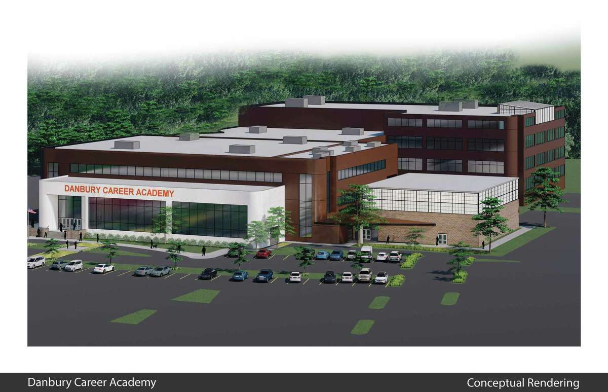 A conceptual rendering from the city of the Danbury Career Academy