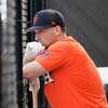 Houston Astros third baseman Alex Bregman (2) during work outs at the Astros spring training camp at The Ballpark of the Palm Beaches on Monday, March 14, 2022 in West Palm Beach .