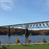 A view of the Poughkeepsie Railroad Bridge, also known as Walkway over the Hudson.