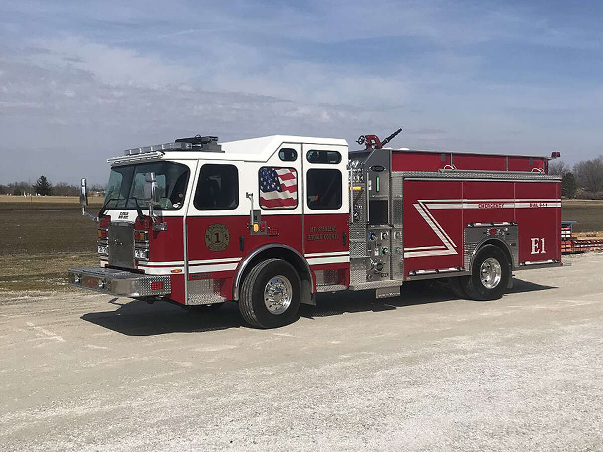 Mount Sterling has a new fire engine, a 2021 E-One Custom Cab, to replace a 1994 model.