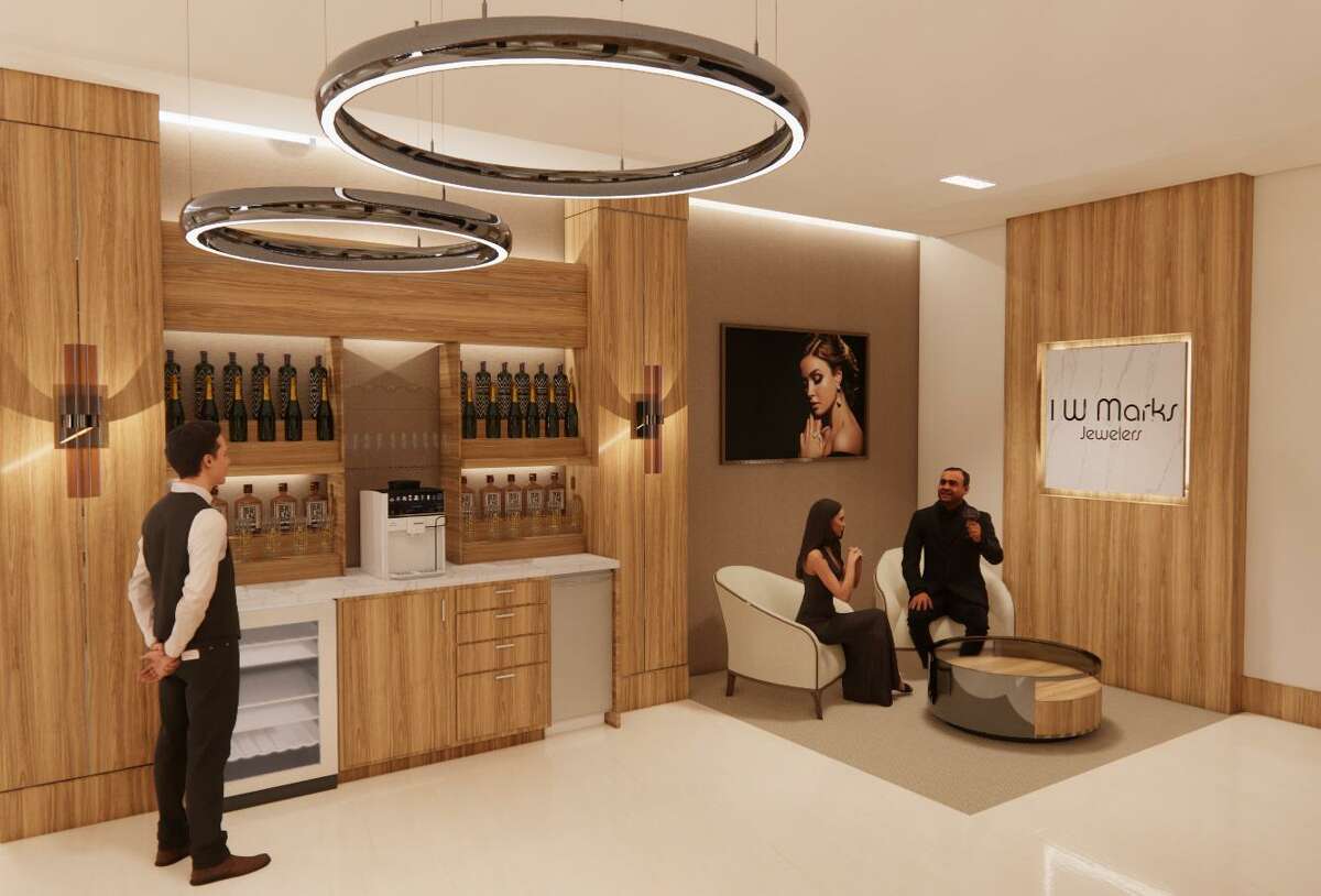 Nearly 45 years in business, family-owned and -operated I W Marks Jewelers is preparing for a remodel. The work should start around April and finish around September. Here is a rendering of the new bar area.