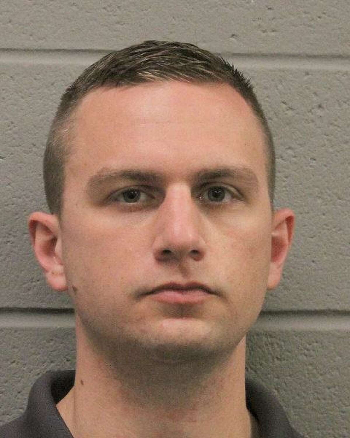 Police said in a statement the officer, 29-year-old Justin Weber, has been relieved of duty.