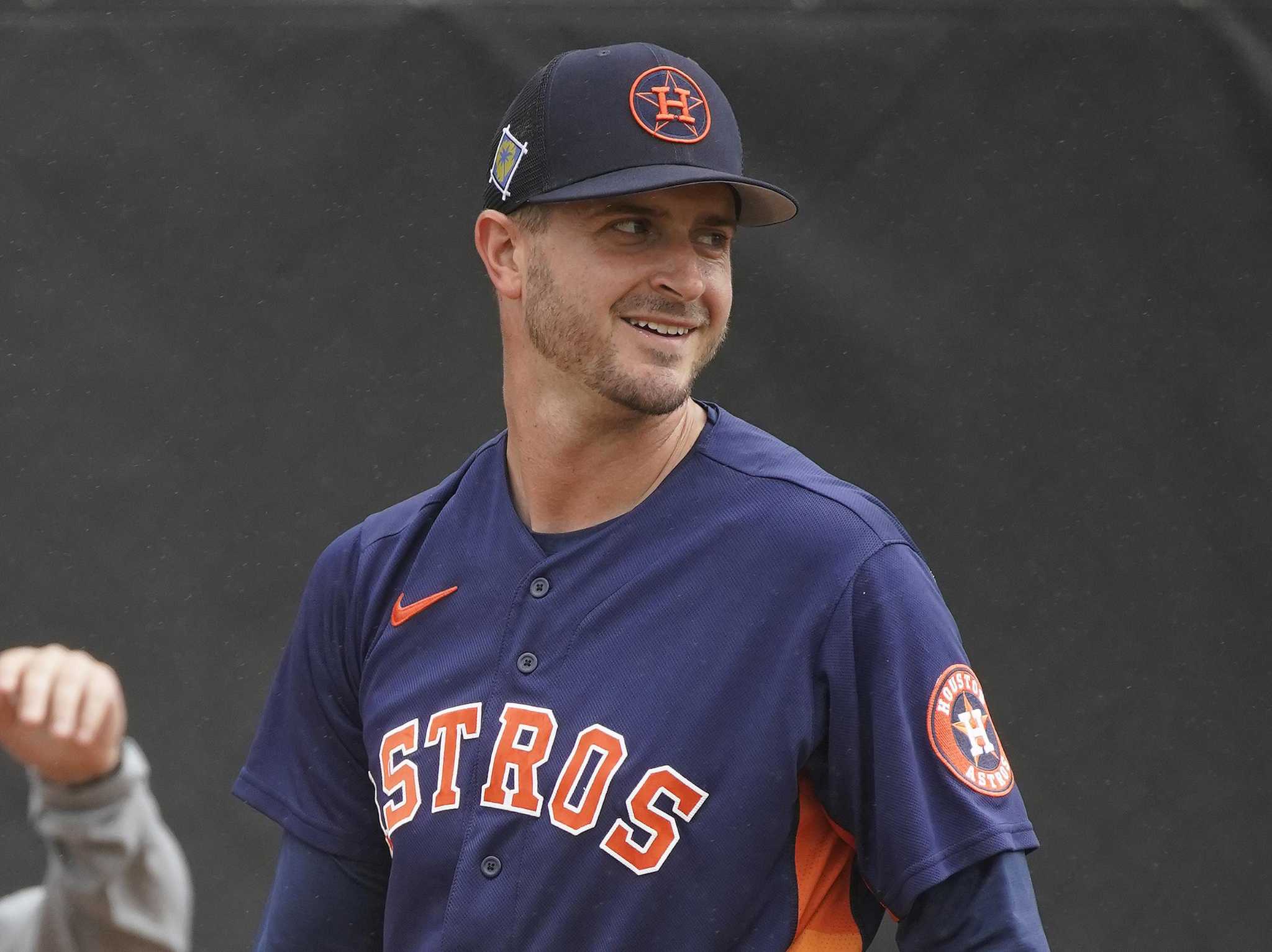 Pitcher Lance McCullers Jr. of the Houston Astros poses for a picture on  photo day during Astros spring training, Wednesday, March 16, 2022, at The  Ballpark of the Palm Beaches in West