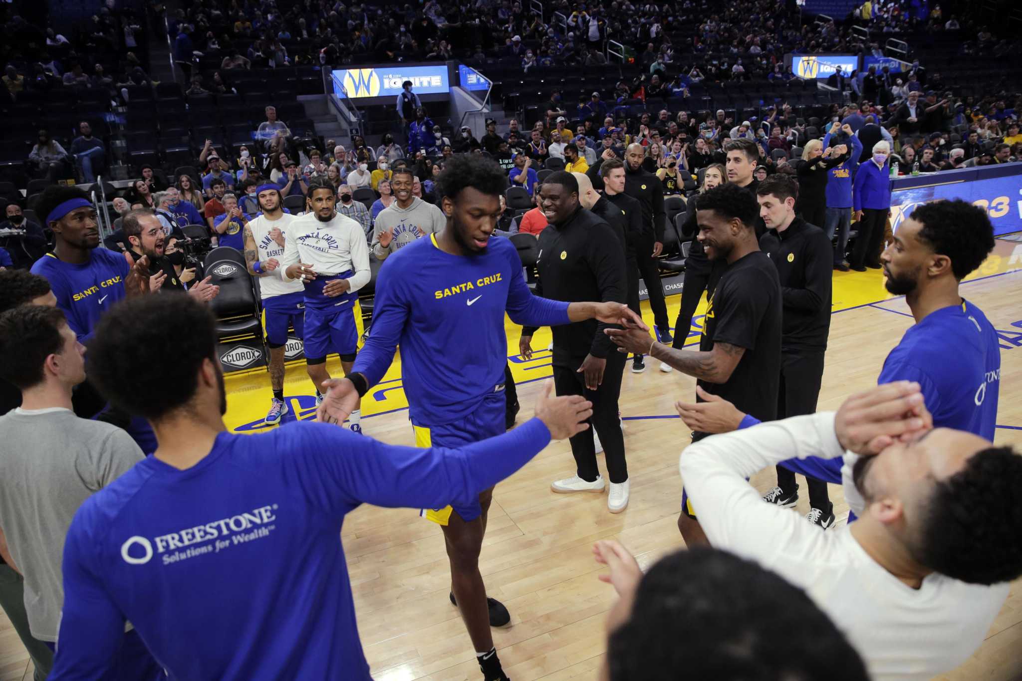 Warriors recall James Wiseman but not yet for a return to action