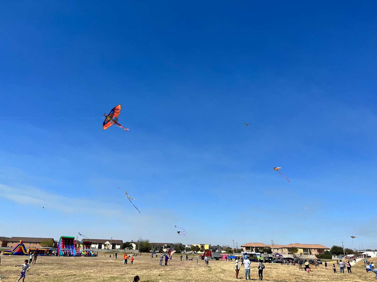 Kite Festival celebrations taking place in North Central Park on March 16, 2022.