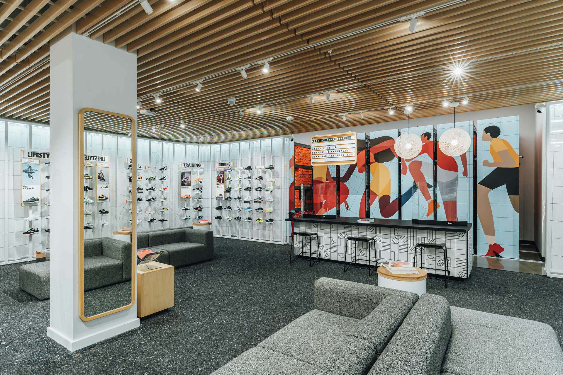 Nike opens 5 000 square foot marketplace of the future in CityCentre