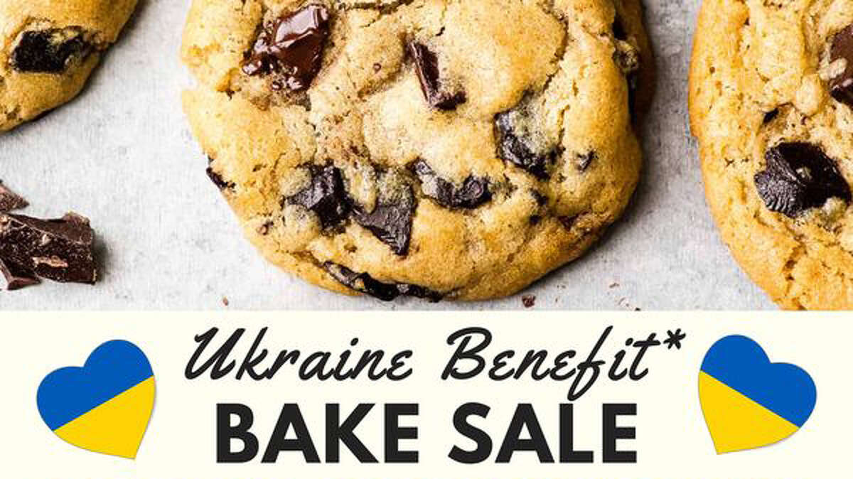 The Ukraine Benefit Bake Sale is slated for 1-3 p.m. on Saturday at Grow Benzie, located at 5885 Frankfort Hwy. in Benzonia.