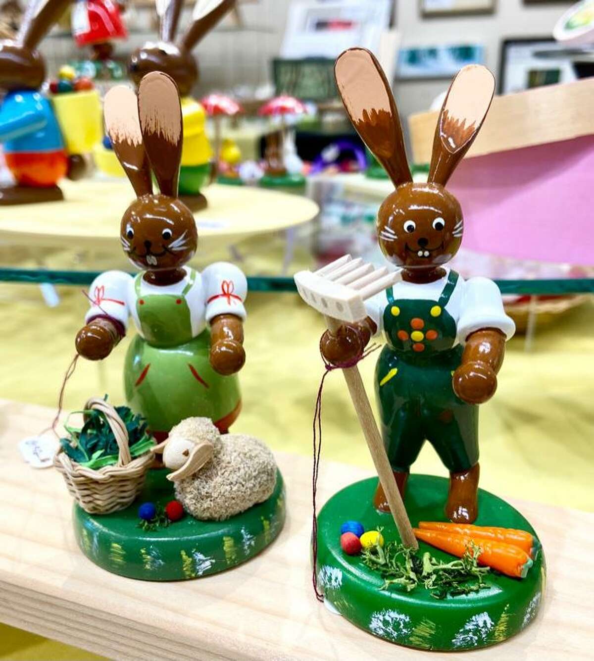 Ursel’s Web, at 140 Washington St. in Middletown, is hosting an opening reception of its 12th annual Easter show Friday from 10 a.m. to 8 p.m. and Saturday, 10 a.m. to 5 p.m.