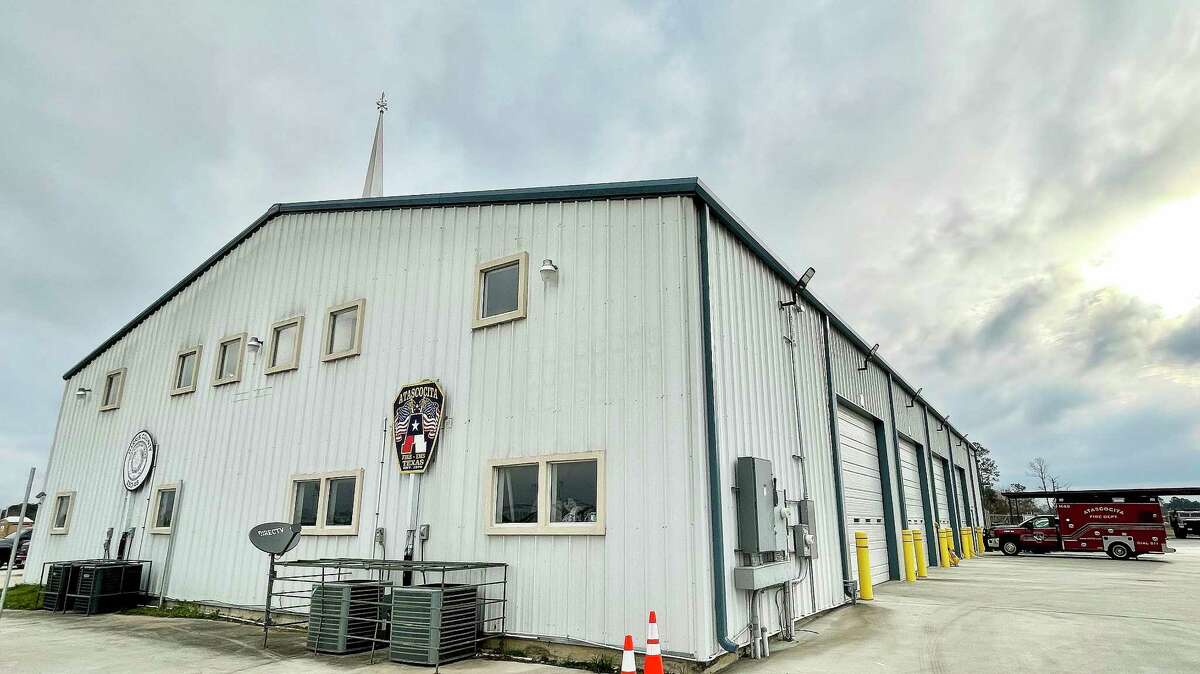 The Atascocita Fire Department Station 29 is temporarily relocating to the Fleet Maintenance Center facility while the current station is demolished and a new station is built on the same property. Demolition is underway.