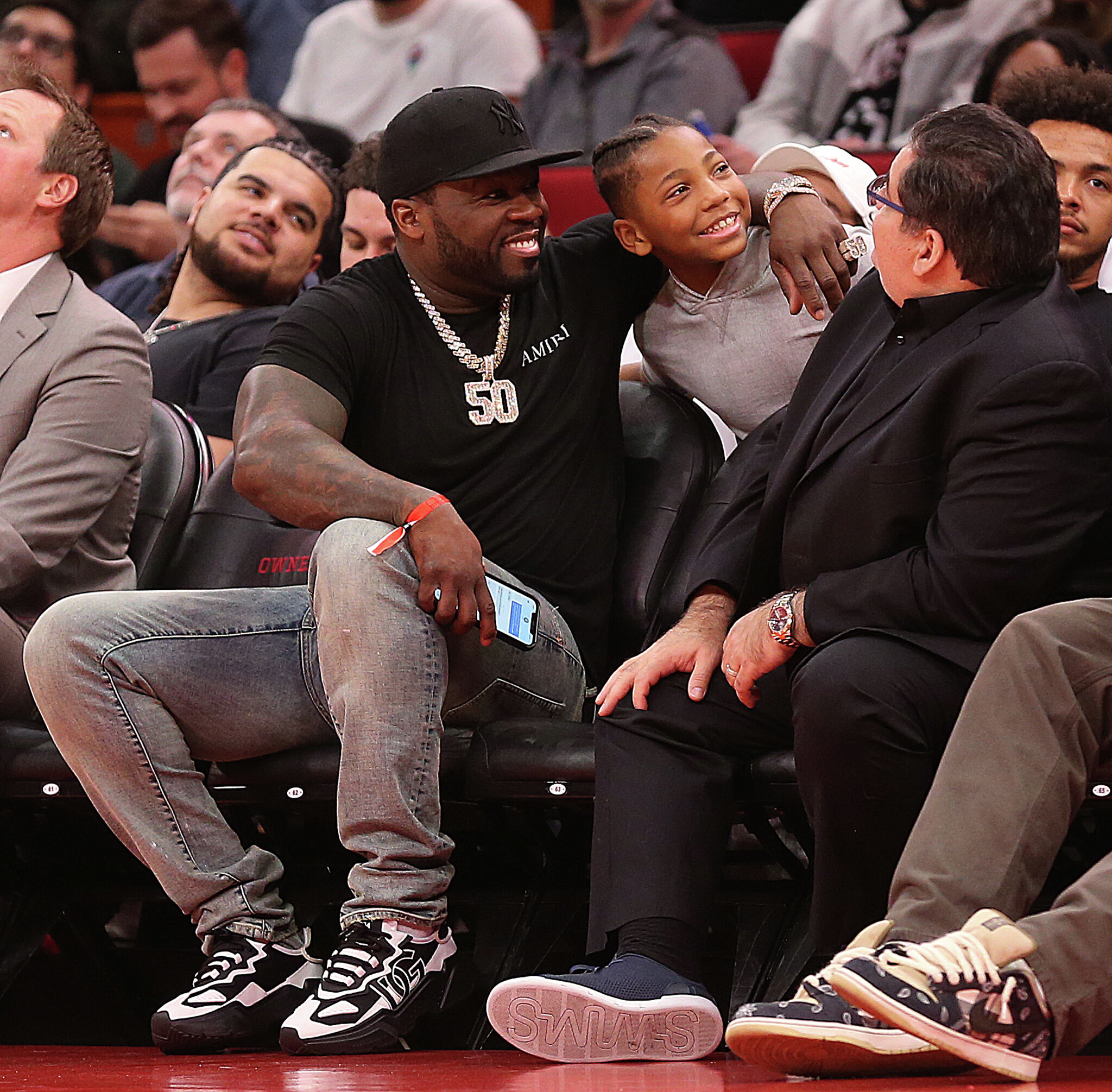 50 Cent continues to prove he's a real Houstonian with Rockets