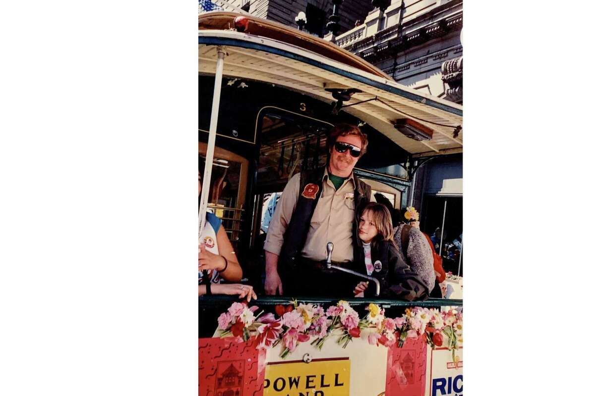 Conductor Charles Gerstbacher, shown with his daughter Kelly, saved tourists from a runaway cable car.