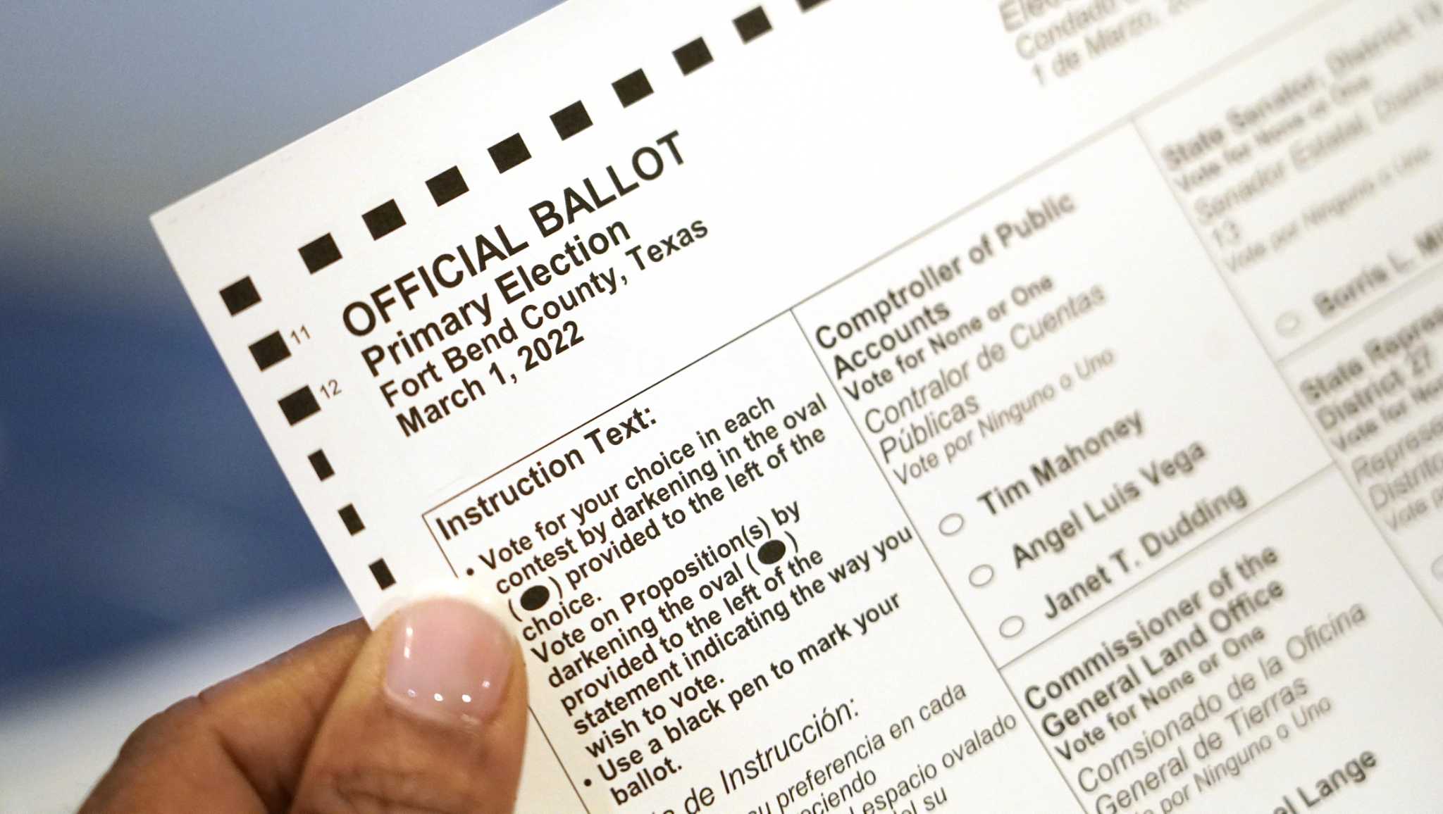 when are mail in ballots sent in texas 2024