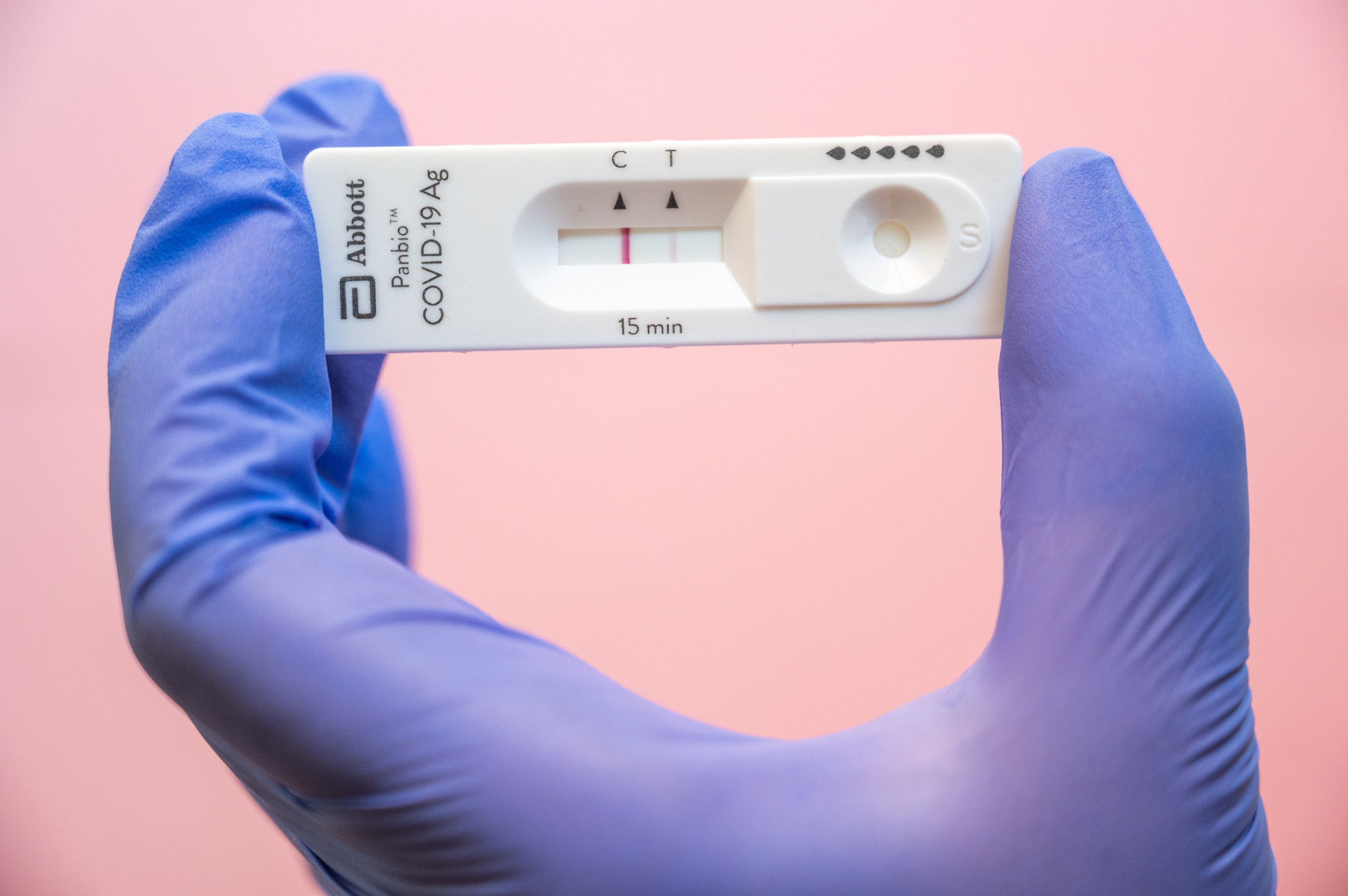 What does a faint line on your COVID antigen test mean?