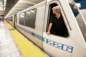 A view link no other: riding along with a BART train operator