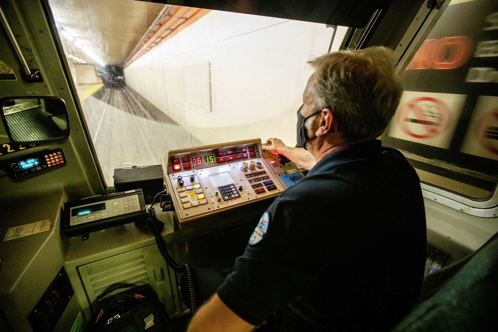 Seeing inside the Transbay tube: A ride around the Bay Area with a BART operator