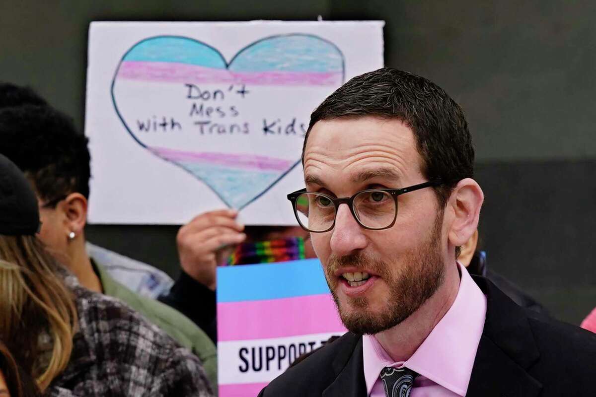 State Sen. Scott Wiener, D-San Francisco, seeks to protect transgender children and their parents from states that criminalize receiving gender-affirming care.