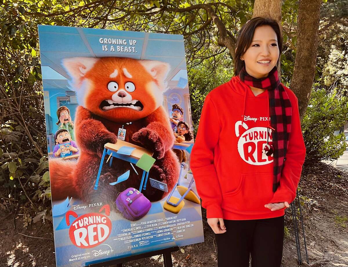 Bay Area teen Rosalie Chiang stars as Mei Lee in the new Pixar film "Turning Red."