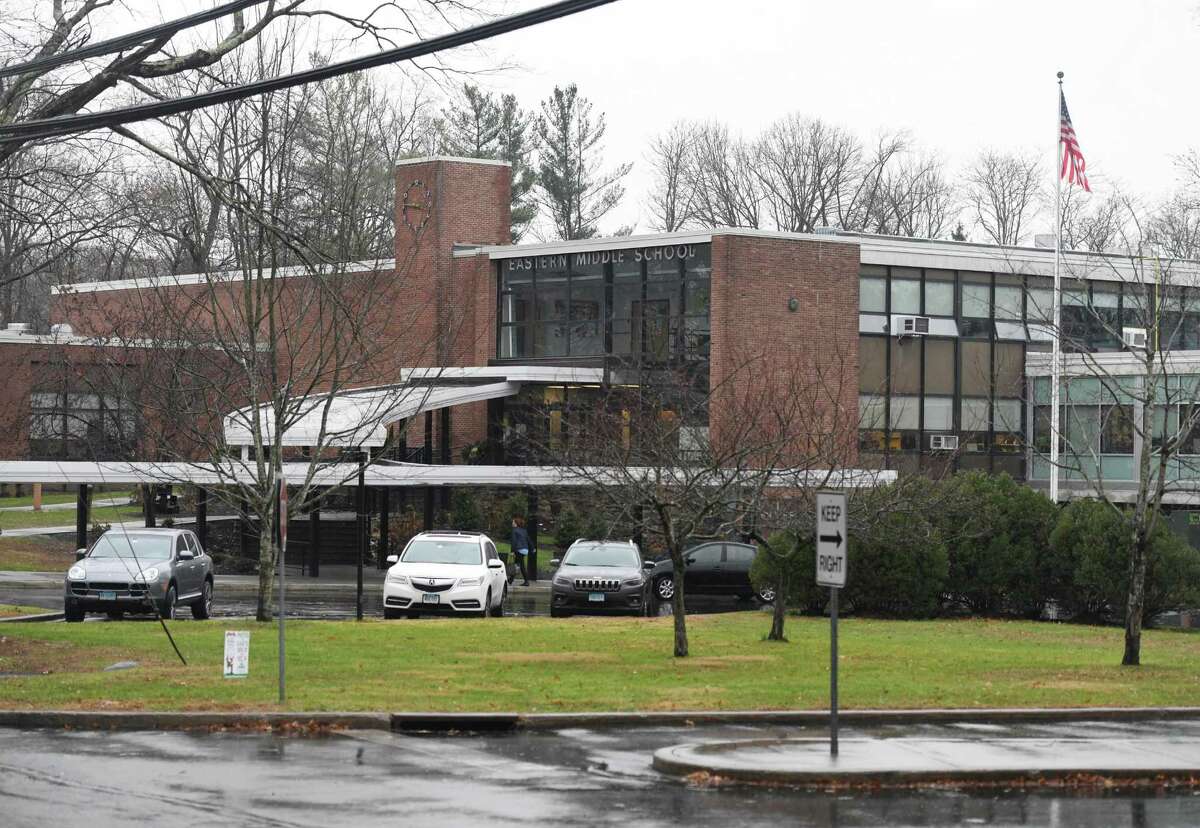 Eastern Middle School in the Riverside section of Greenwich, Conn., photographed on Tuesday, Dec. 10, 2019.