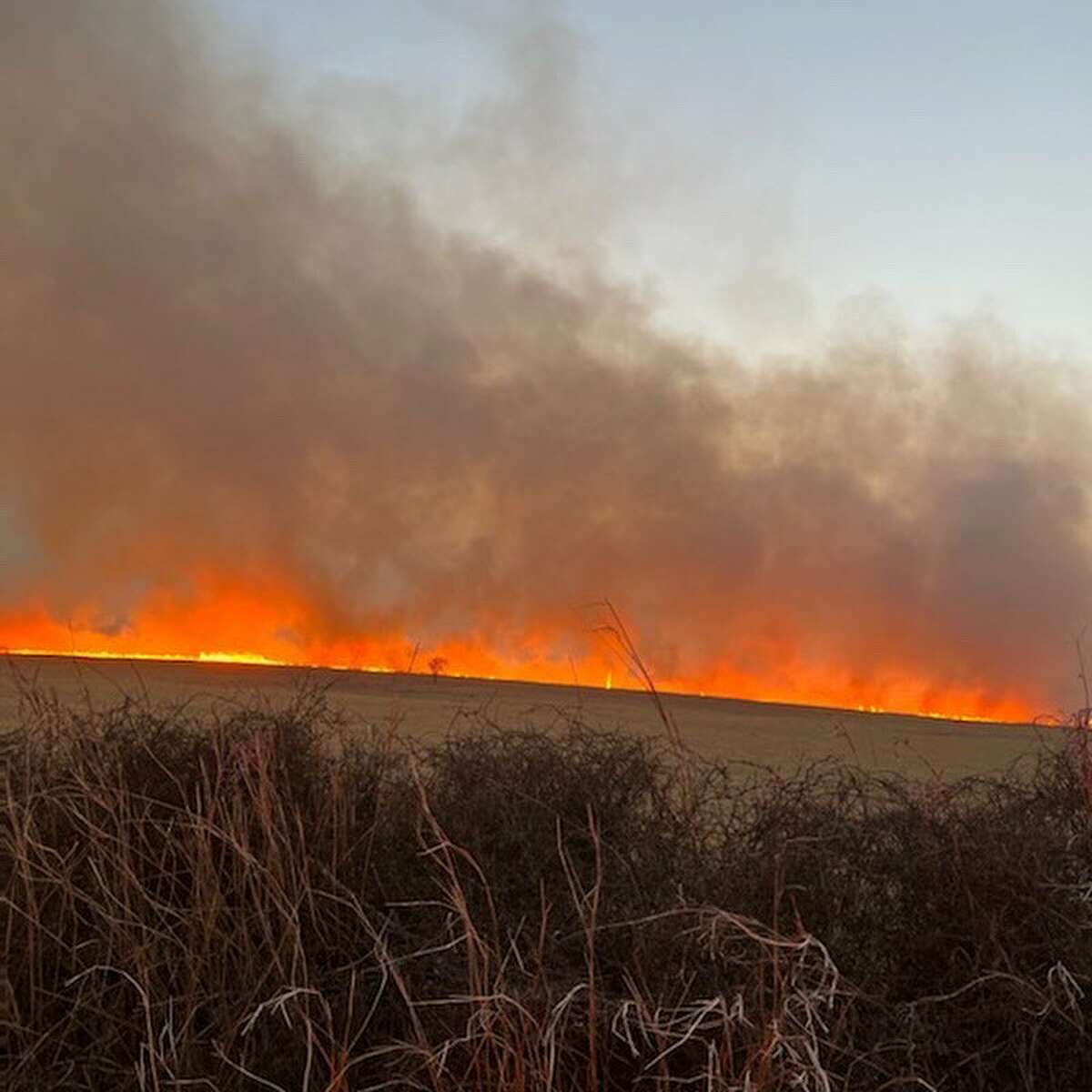 Fire Departments across the Houston and Texas region have been called to help battle the outbreak of wildfires in west Texas. 