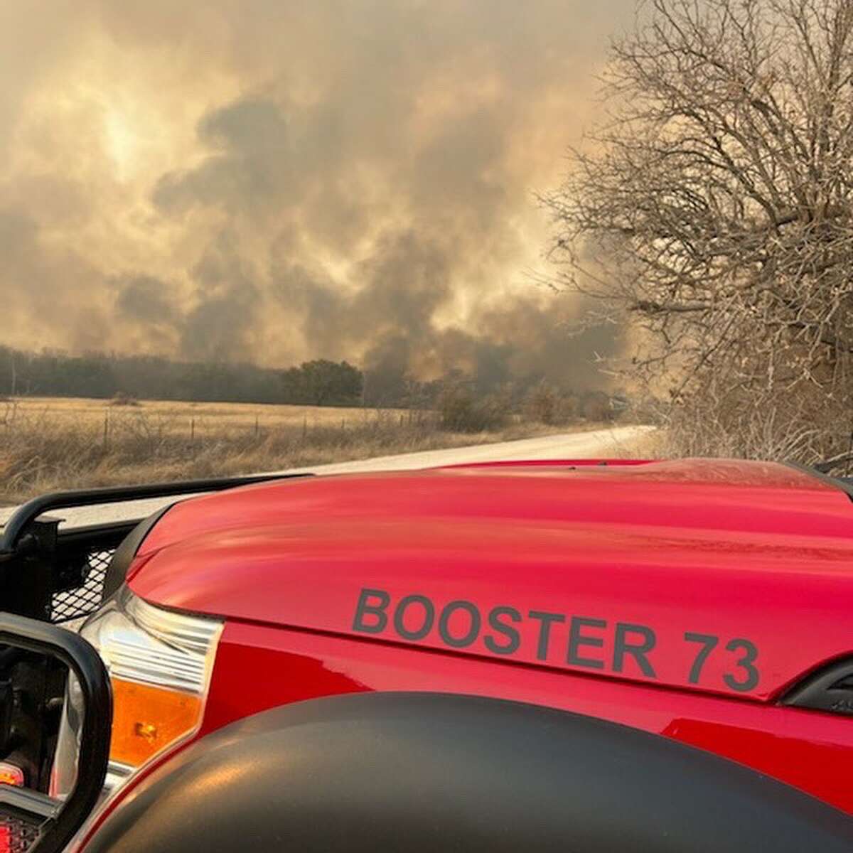 Photos show the Texas wildfires bringing smoky skies to Houston
