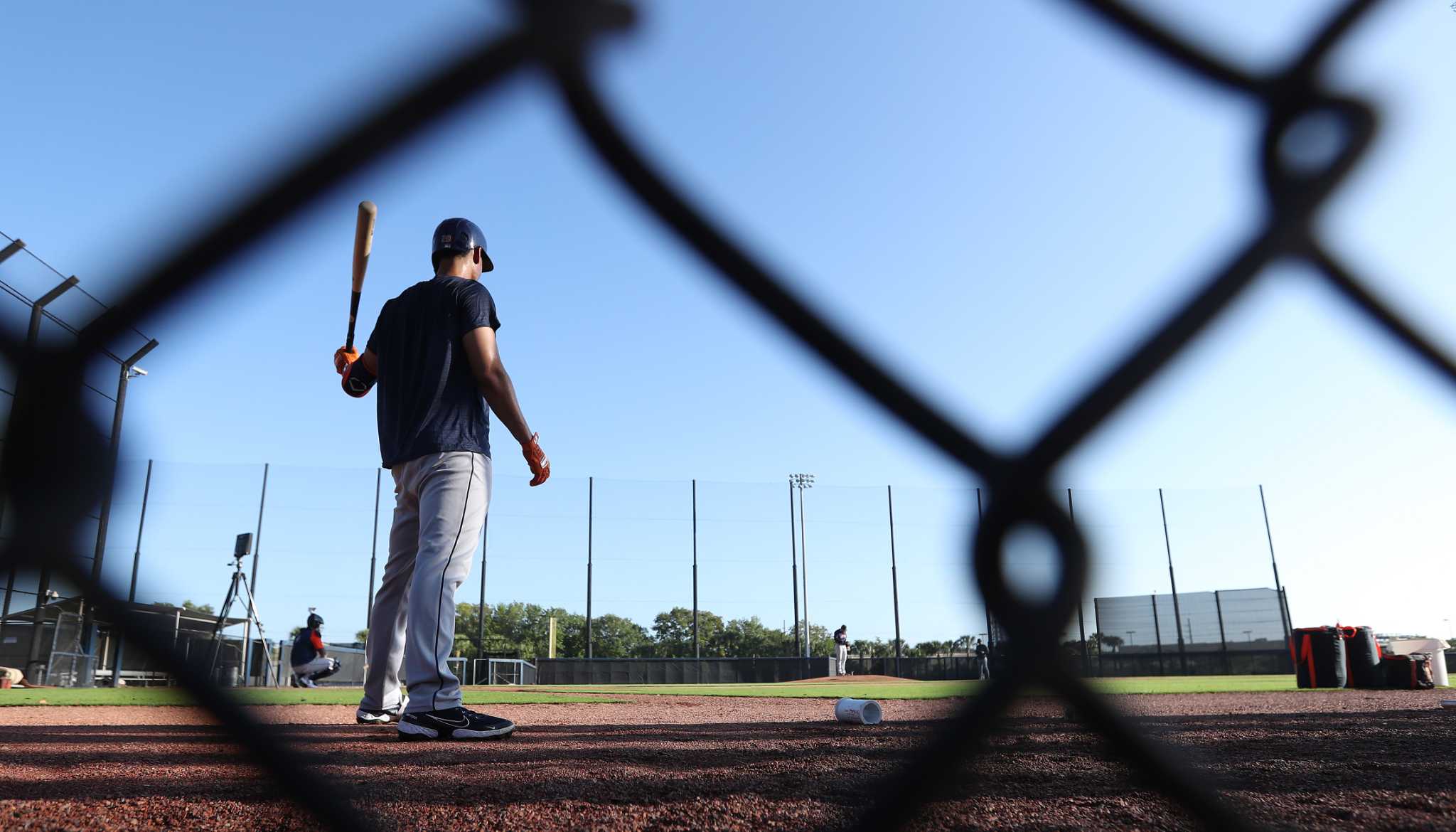 Pitcher Lance McCullers Jr. of the Houston Astros poses for a picture on  photo day during Astros spring training, Wednesday, March 16, 2022, at The  Ballpark of the Palm Beaches in West