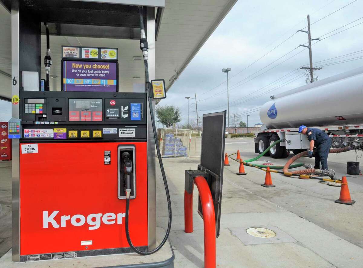 Kroger said it will offer quadruple “fuel points” for gift card purchaes that equate to at least 10 cents off per gallon.