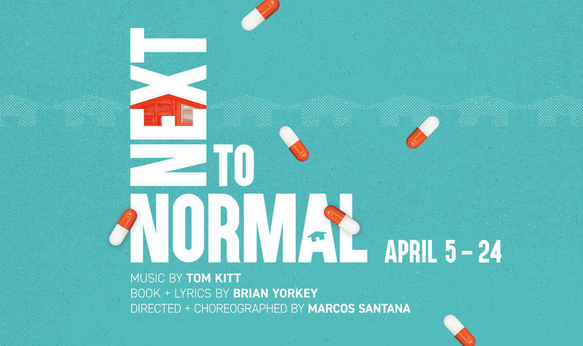 The poster for "Next to Normal" at the Westport Country Playhouse. 
