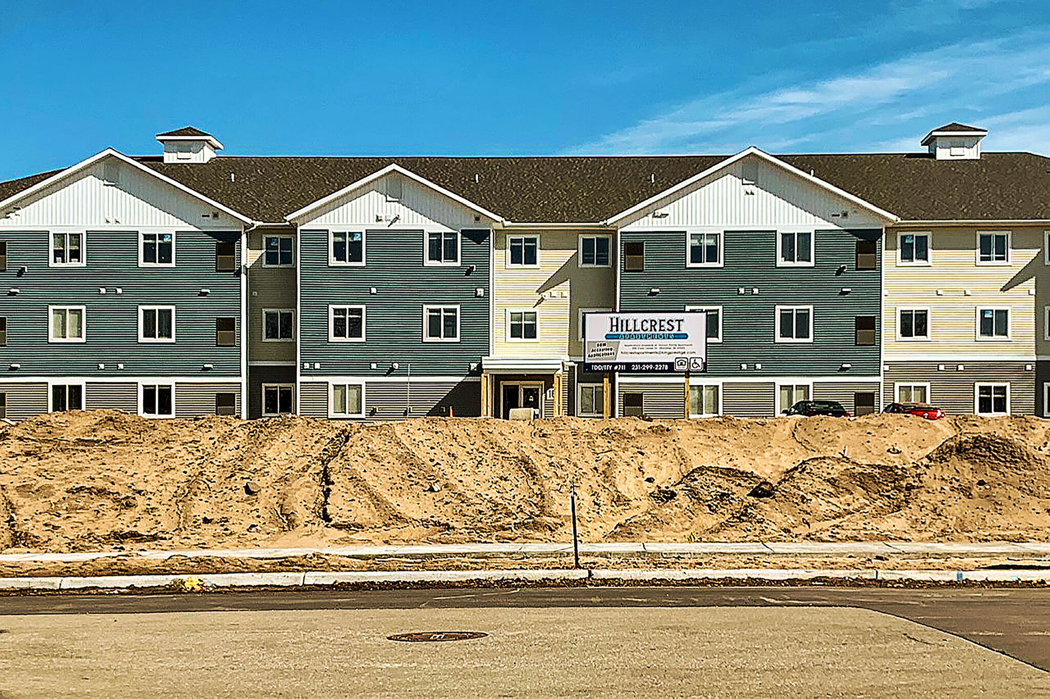 Hillcrest Village apartments nearing completion in Manistee