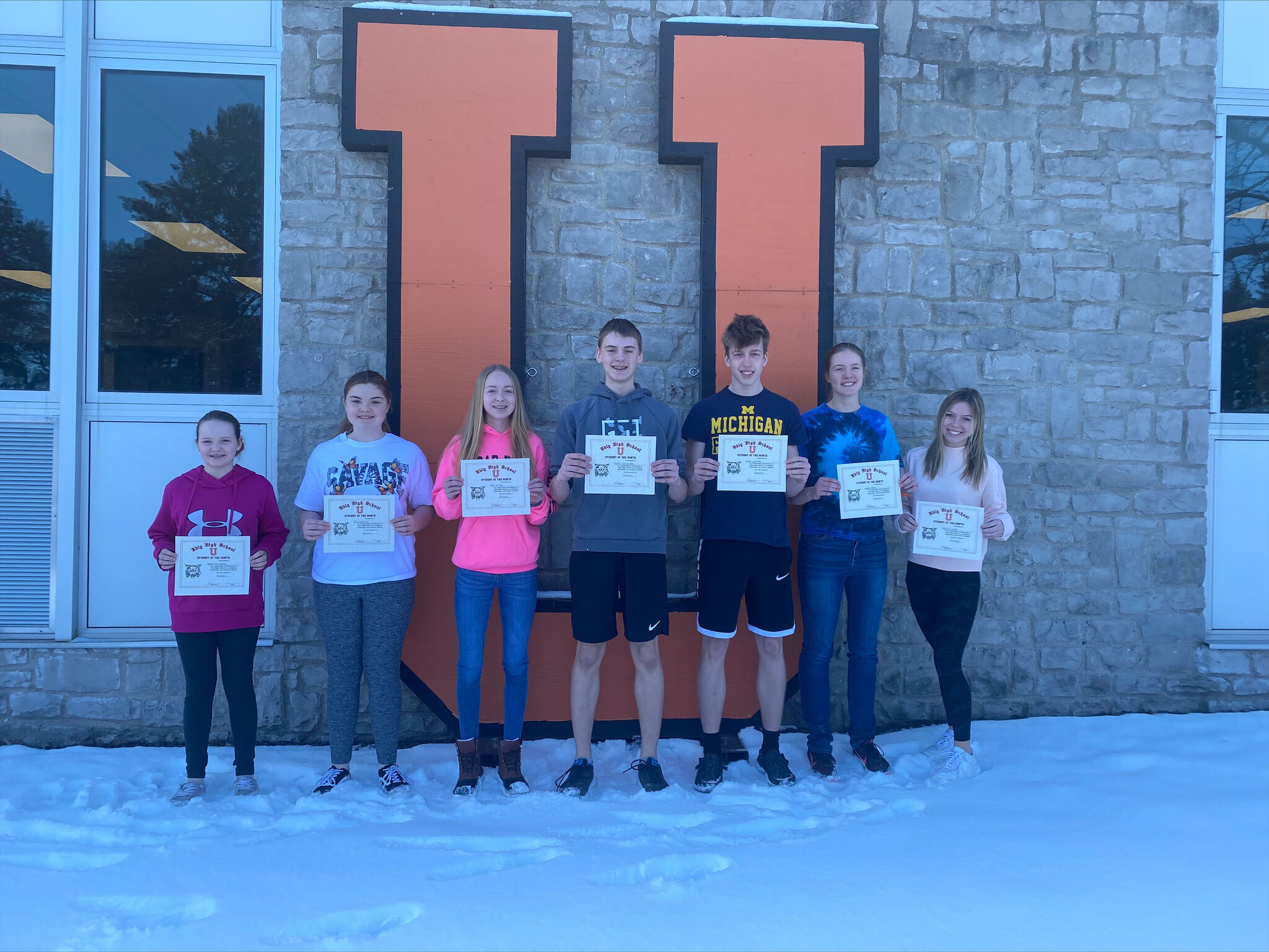 Ubly schools announce students of the month