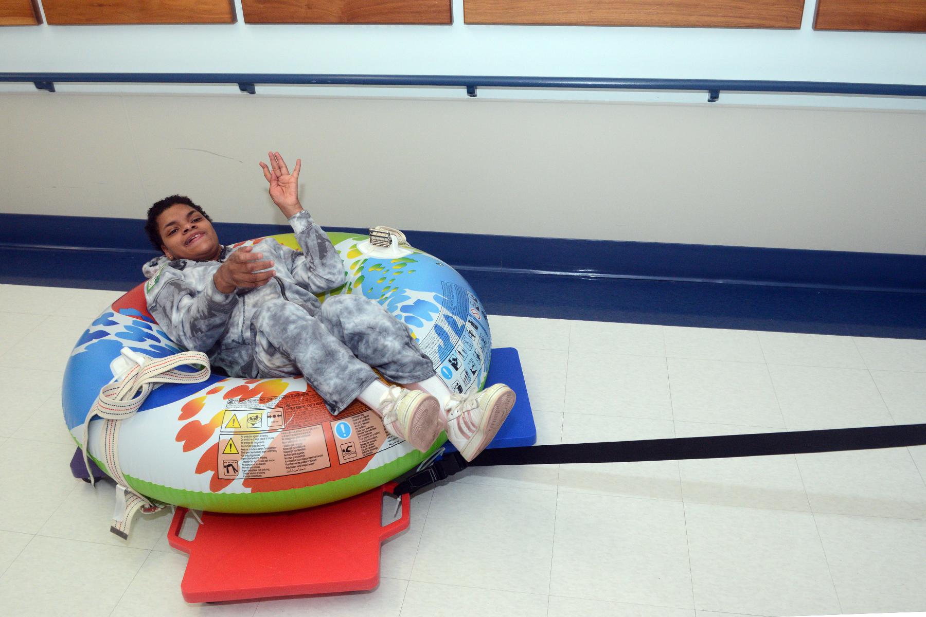 Children get Paralympic experience at St. Vincent's special needs