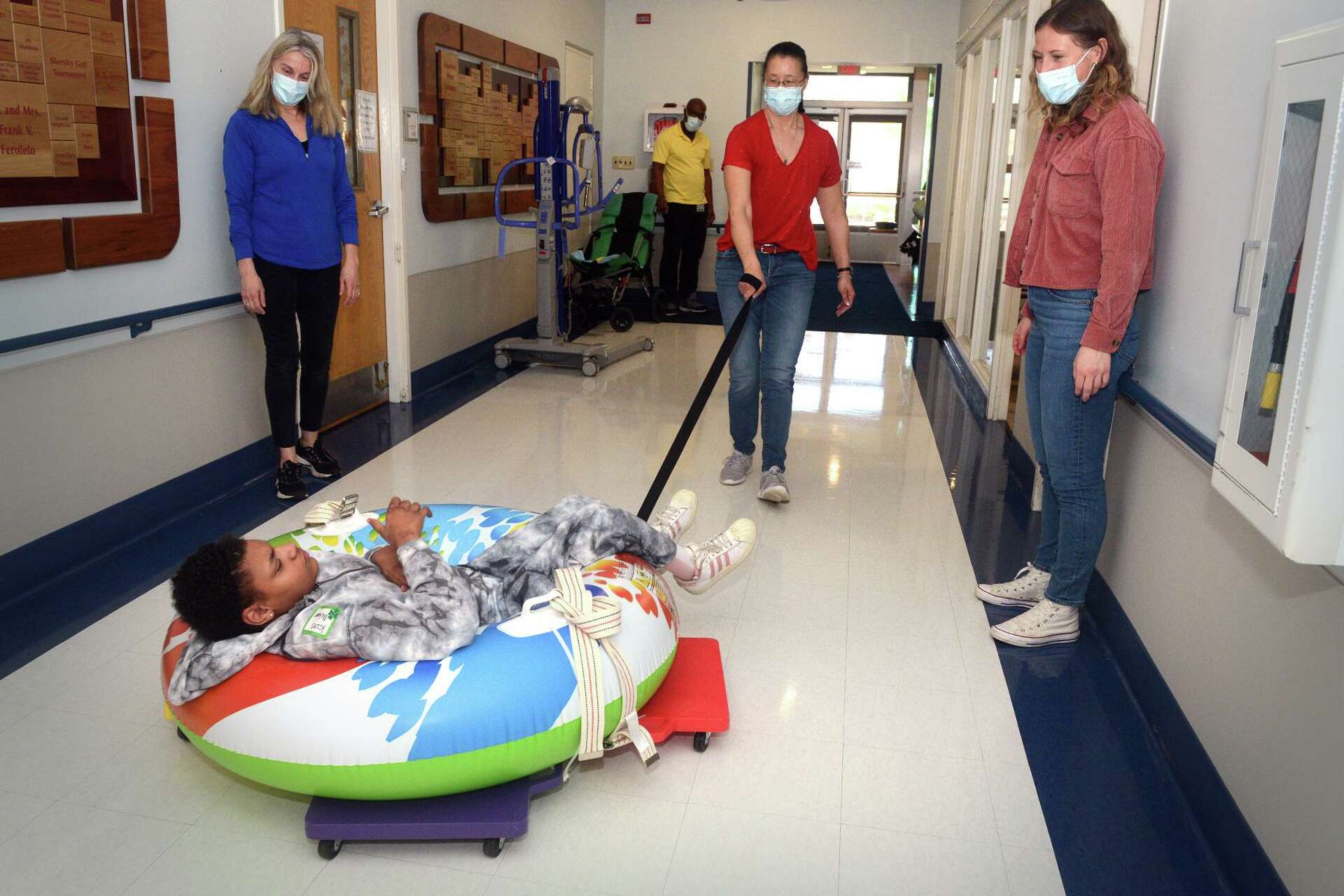 Children get Paralympic experience at St. Vincent's special needs