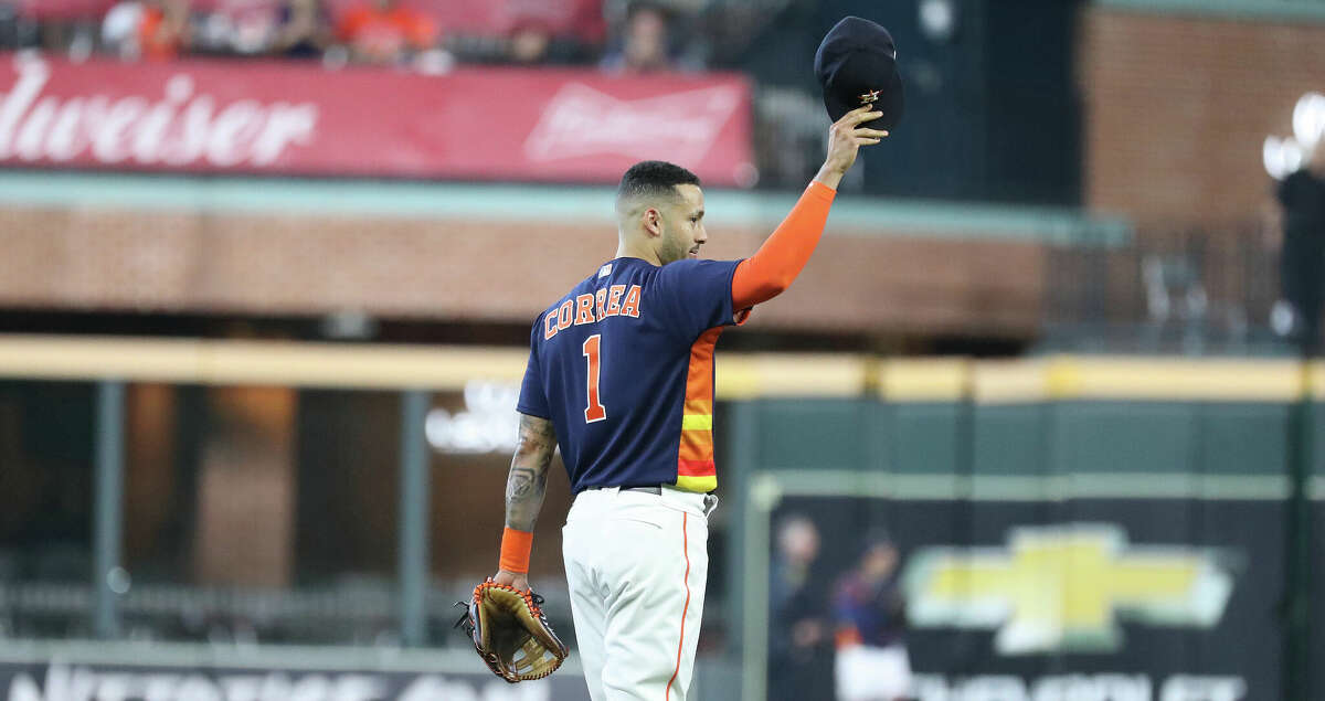 Carlos Correa returns to Houston for first time since signing with