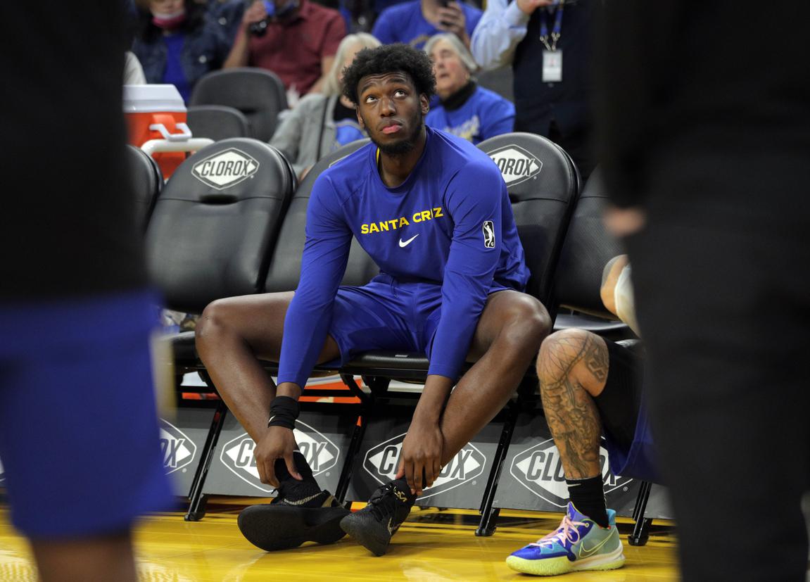 Warriors’ James Wiseman out indefinitely after another setback in knee ...