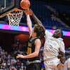 Basketball action during the CIAC Division III boys final between Kolbe Cathedral and Daniel Hand at Mohegan Sun Arena, Saturday, March 19, 2022.