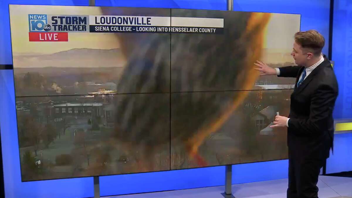 3. I have a long-running feud with a small bird who lives near Siena College. "Feud" might be a little dramatic, but he does startle me by attacking our Loudonville webcam mid-forecast
