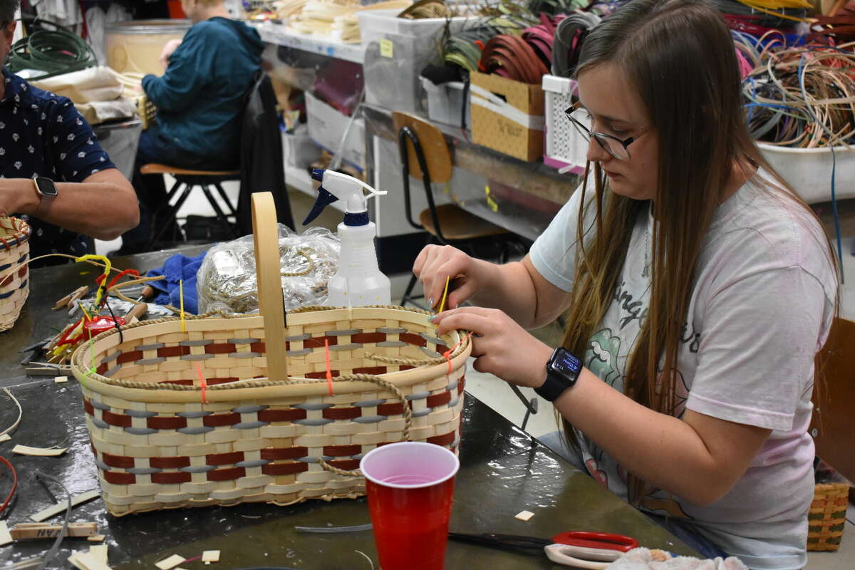 Artworks hosts basket weaving workshops once a month in which participants could learn how to create unique baskets by hand. 