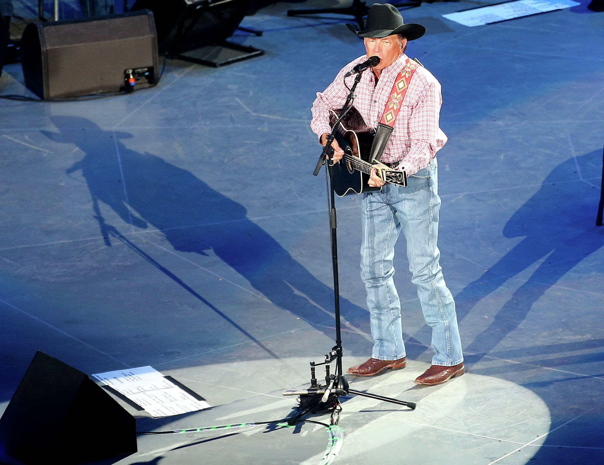 Is George Strait going to be performing in Lubbock?