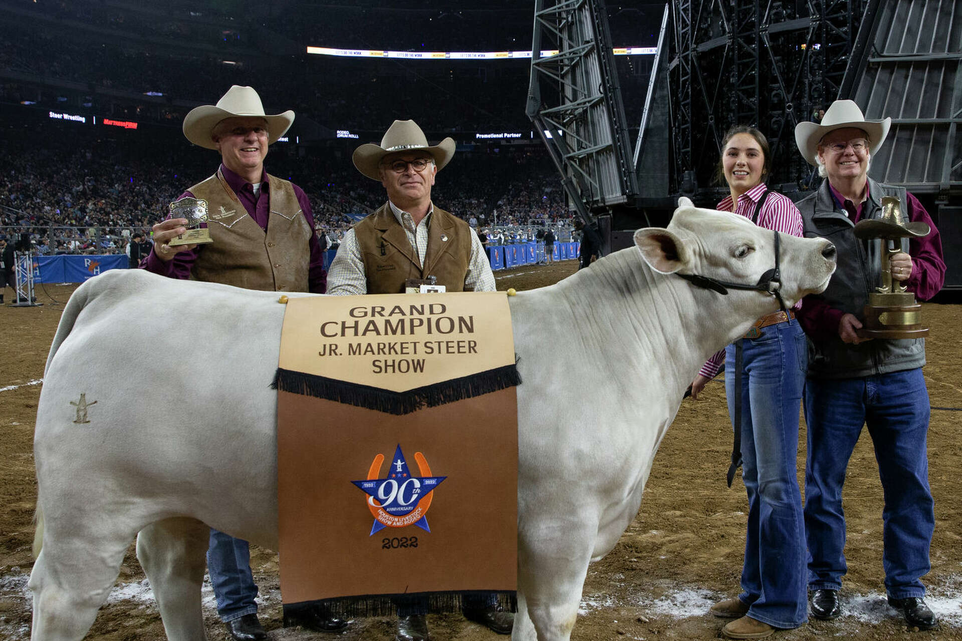 We tracked the Houston rodeo's $1 million steer
