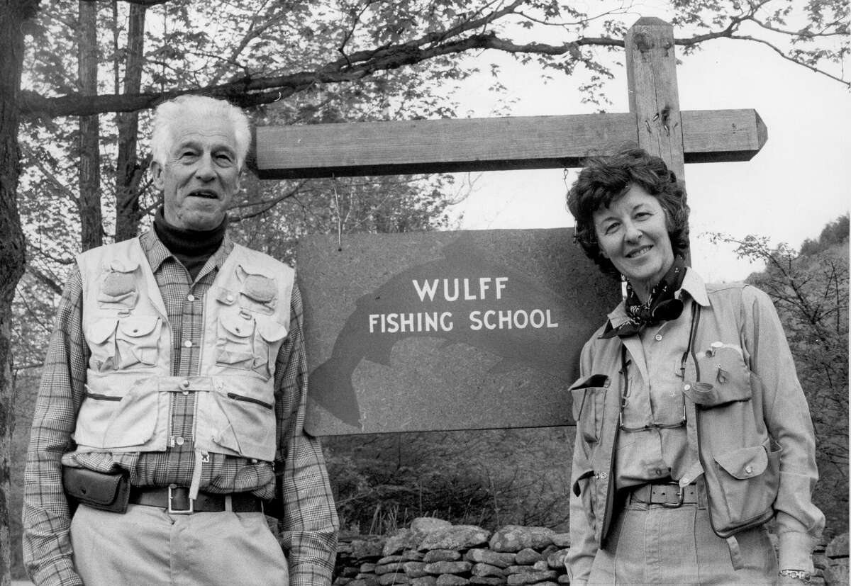 Joan and Lee Wulff, who pioneered catch-and-release fishing, started the Wulff School of Fly Fishing in 1979 near Livingston Manor. In August, the American Museum of Fly Fishing will launch an exhibit of the two titled “Tied Together.”