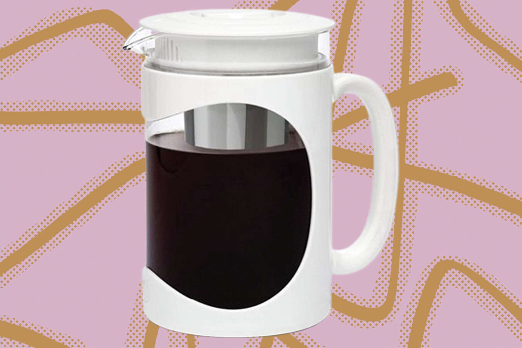 This cold brew coffee maker is on sale 