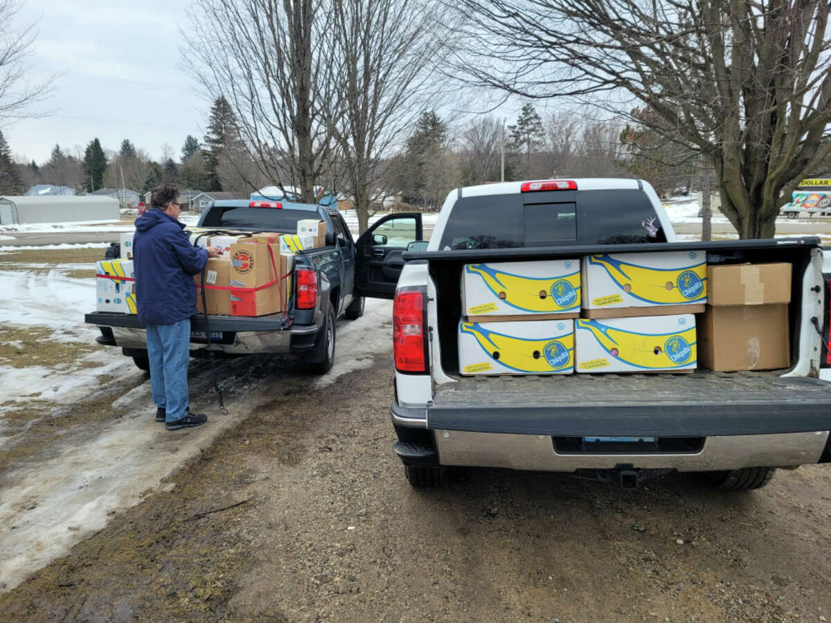 The 85 boxes of clothing to go to refugees from the Ukraine in Poland, is thanks to a group effort from parishioners at St. Ignatius and Luther area residents.