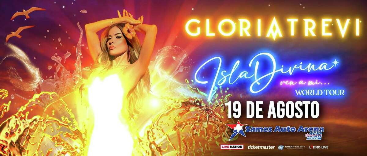 Gloria Trevi announced her upcoming U.S. tour including a concert in Laredo on Aug. 19.